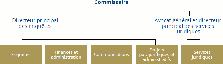 graphique Structure Organizationelle